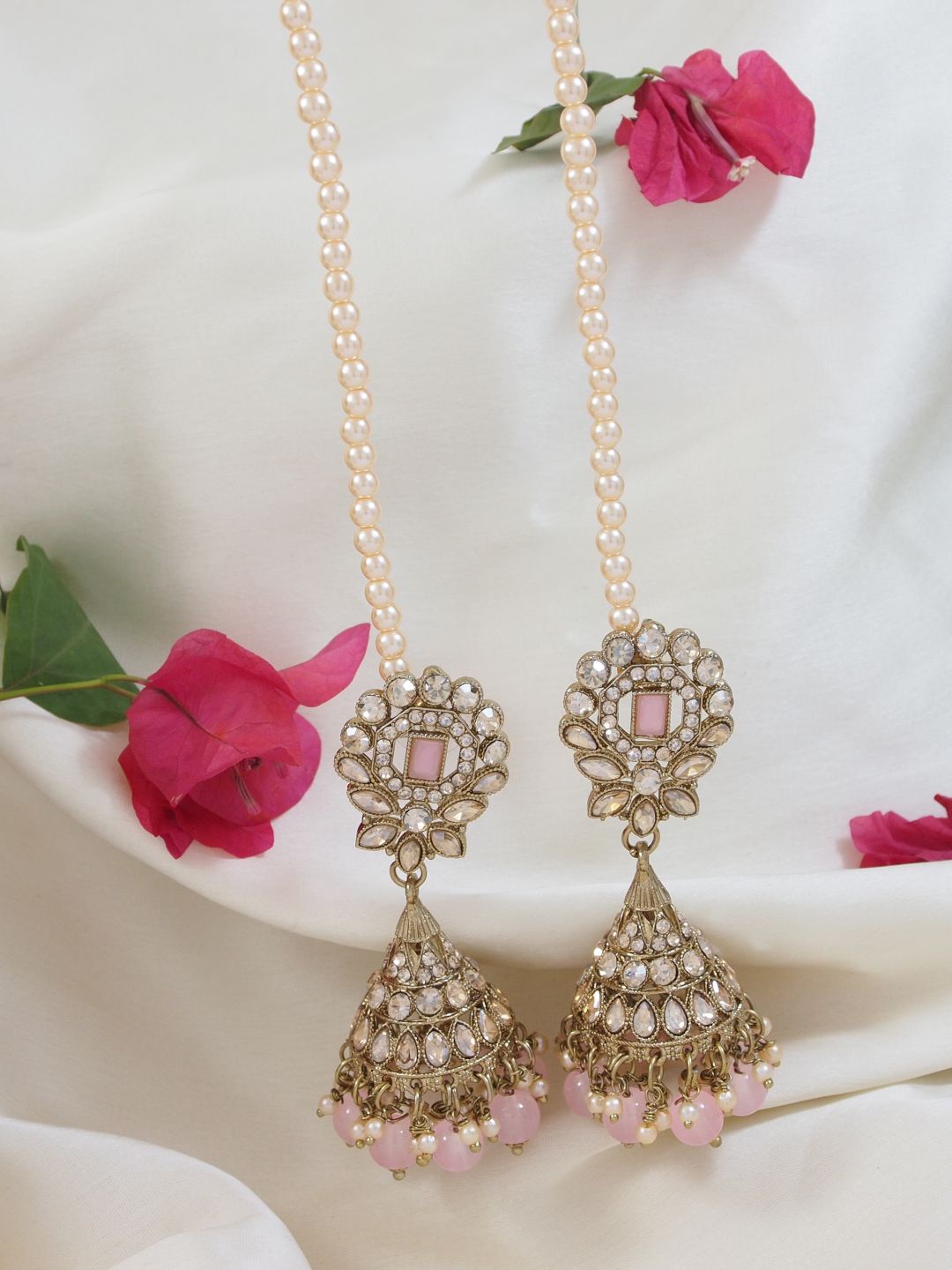 

I Jewels Earrings, Pink