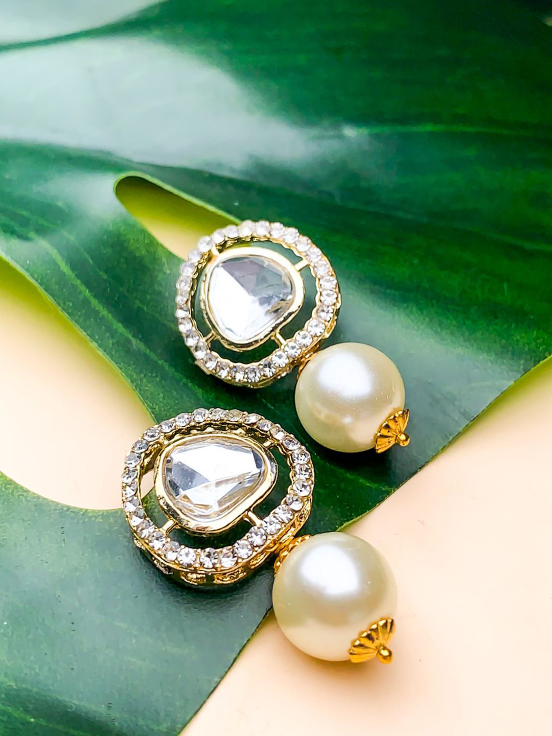 

I Jewels Earrings, White