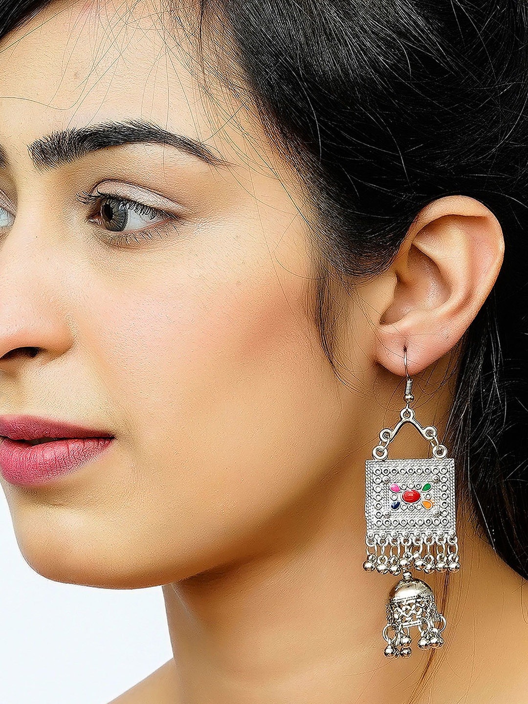 

JMBW INTERNATIONAL Earrings, Silver