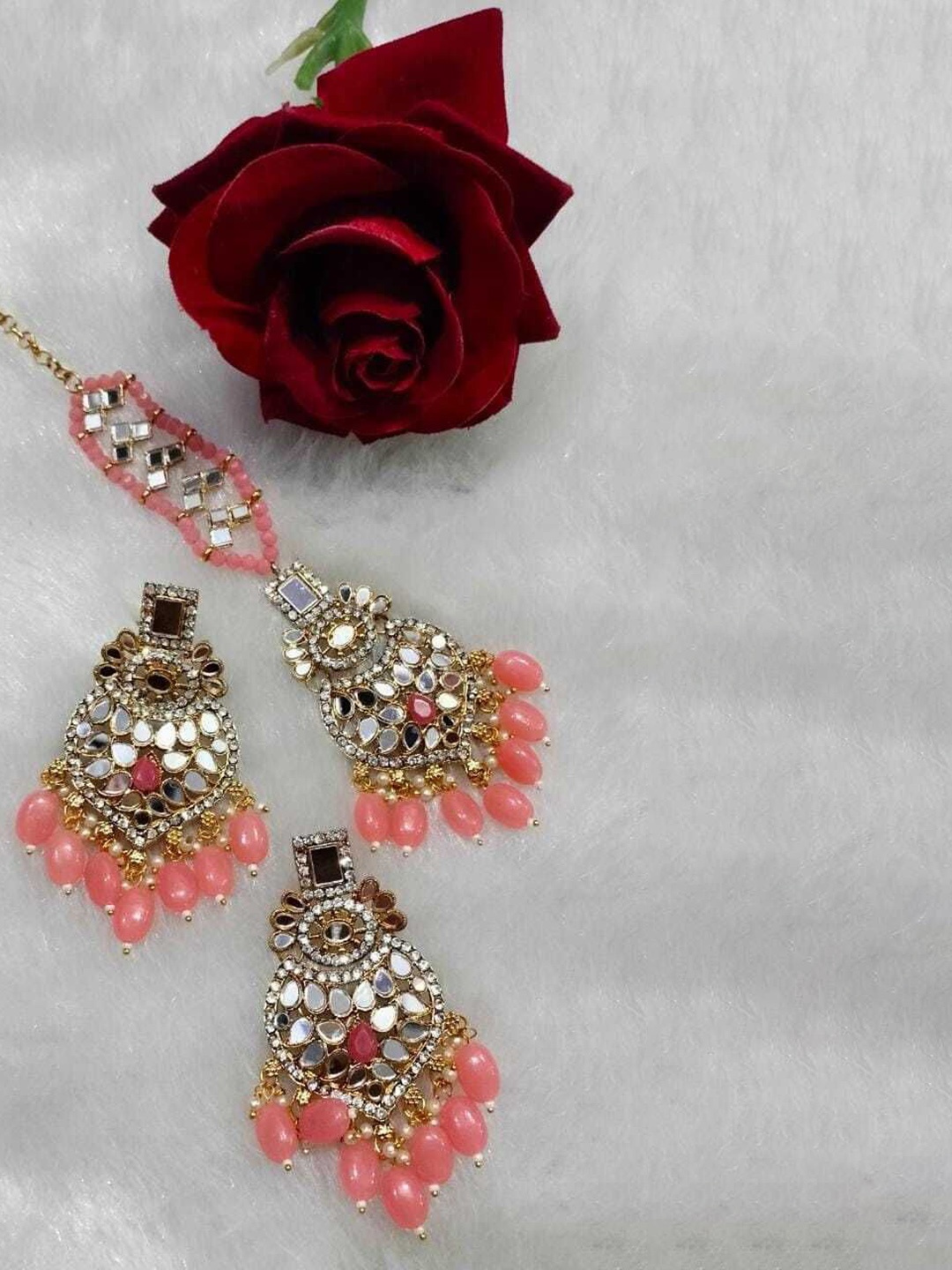 

JMBW INTERNATIONAL Earrings, Pink