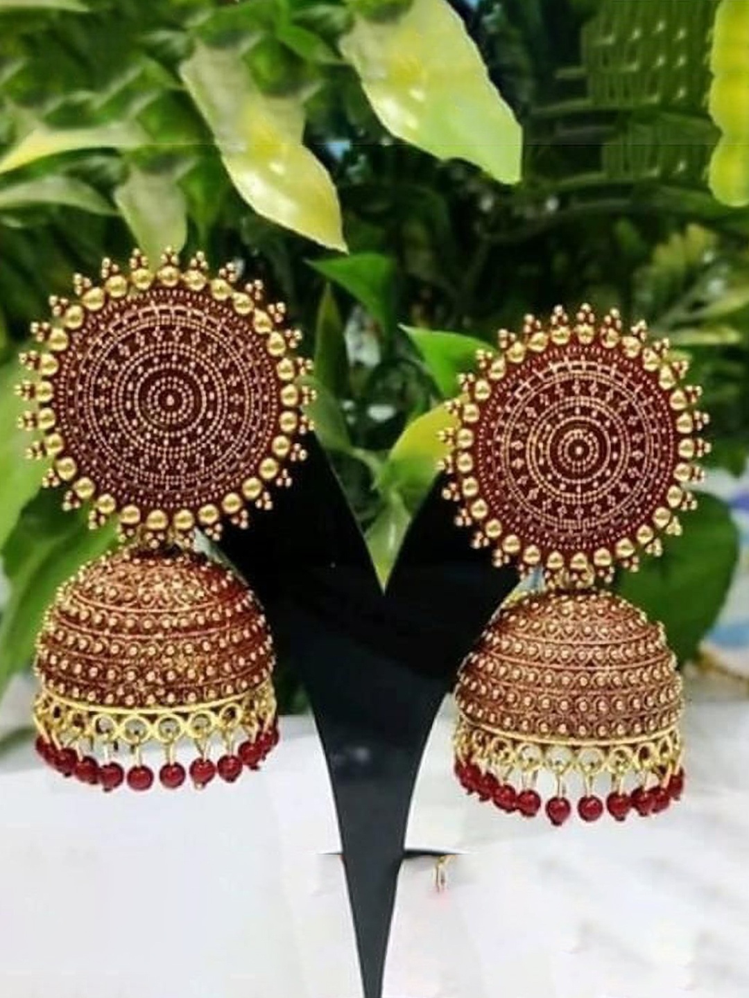 

JMBW INTERNATIONAL Earrings, Red