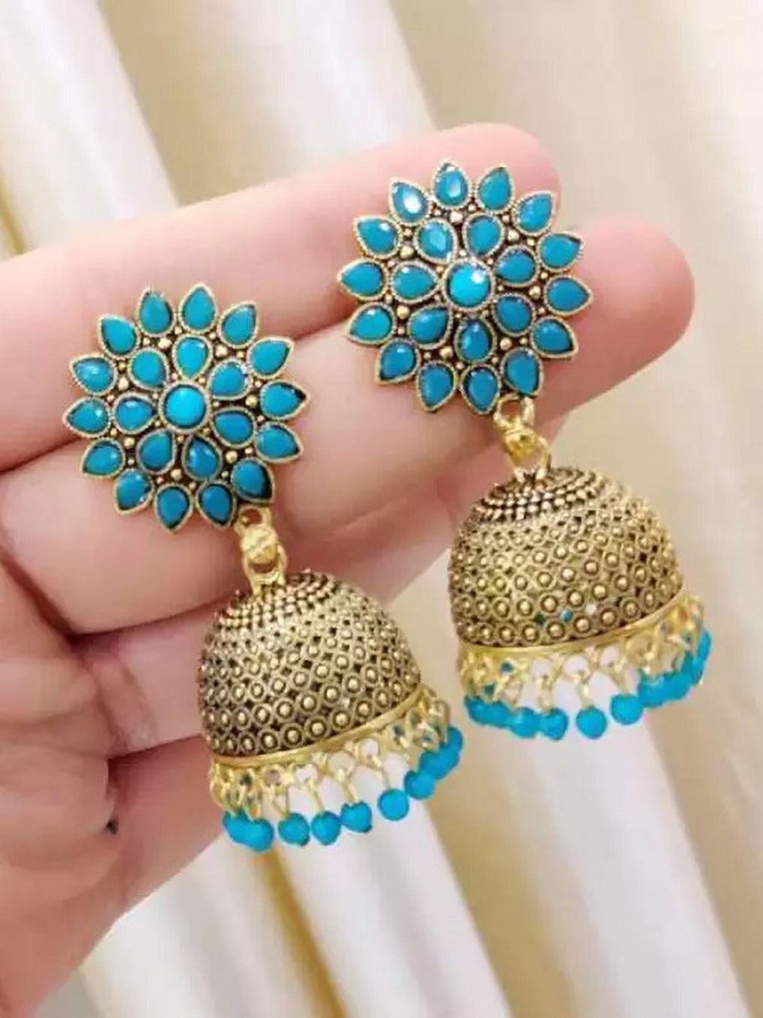 

JMBW INTERNATIONAL Earrings, Blue