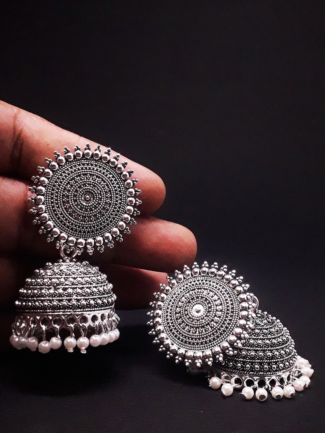 

JMBW INTERNATIONAL Earrings, Silver
