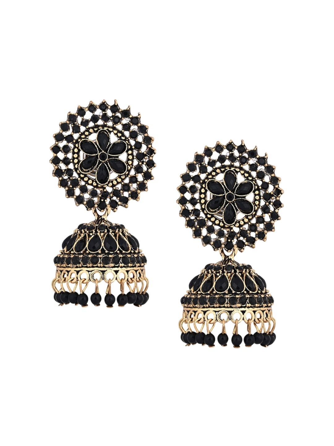 

JMBW INTERNATIONAL Earrings, Black