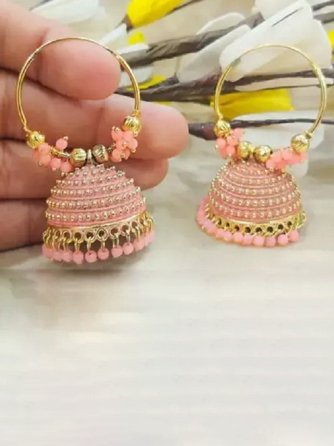 

JMBW INTERNATIONAL Earrings, Rose gold