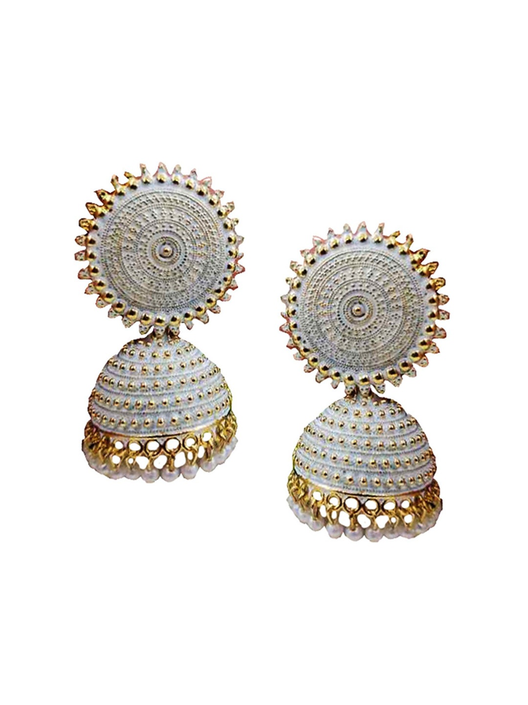 

JMBW INTERNATIONAL Earrings, White