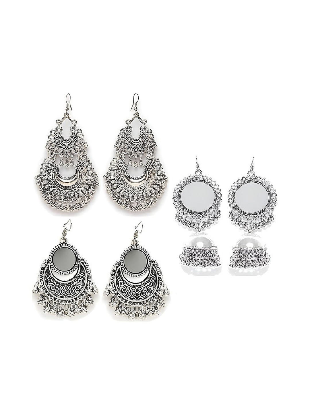 

JMBW INTERNATIONAL Earrings, Silver