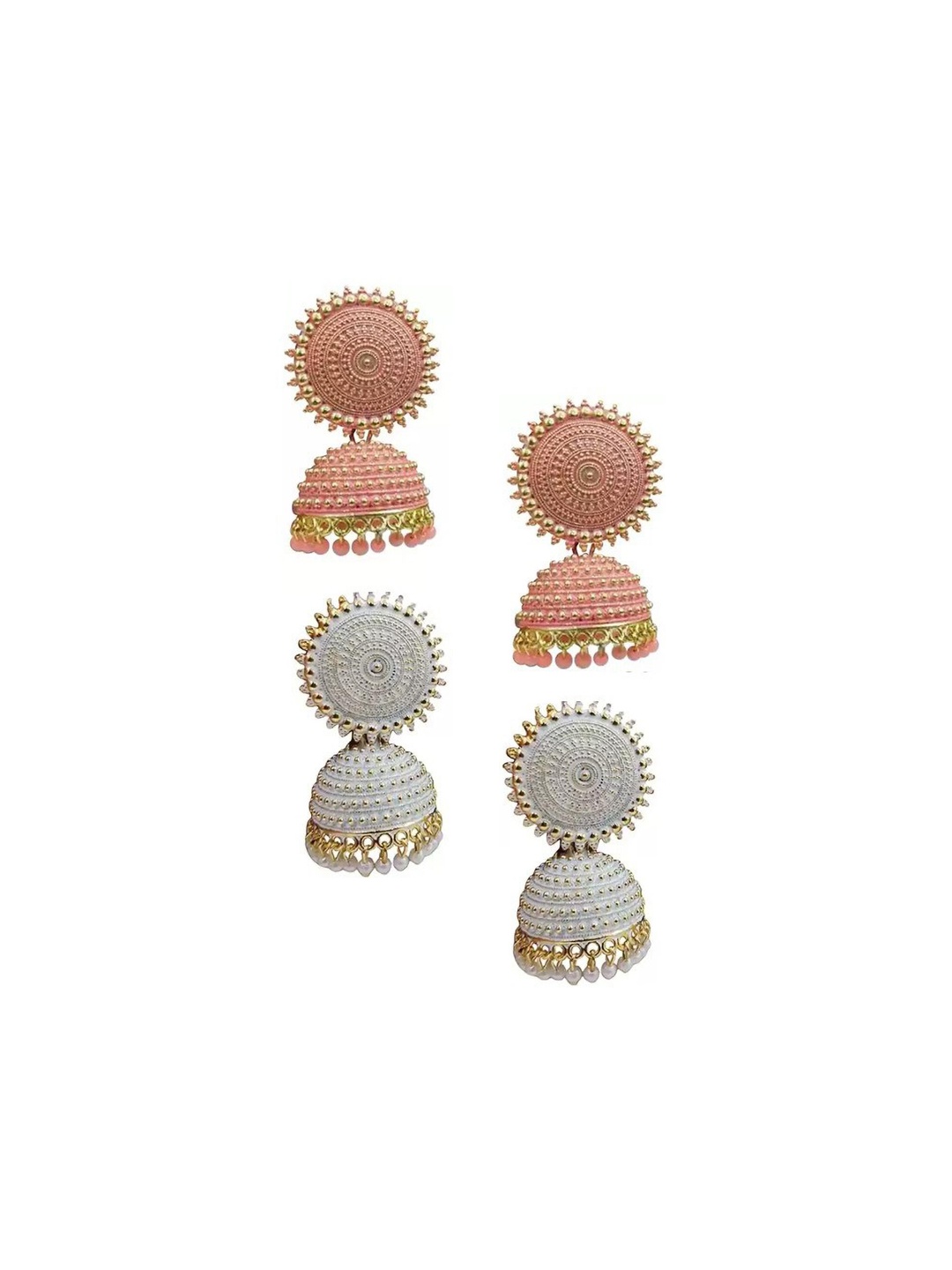 

JMBW INTERNATIONAL Pearls Earrings, White