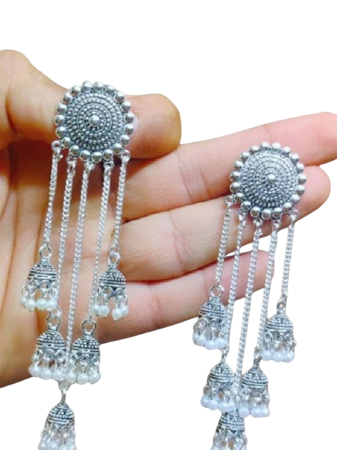 

JMBW INTERNATIONAL Earrings, Silver