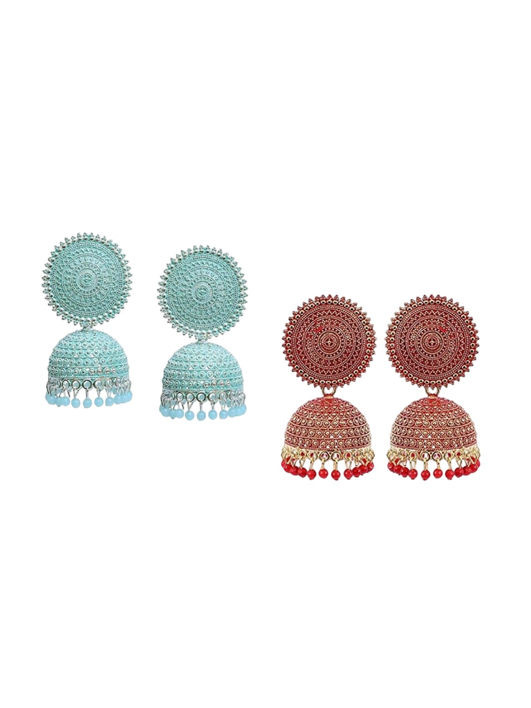 

JMBW INTERNATIONAL Pearls Earrings, Sea green