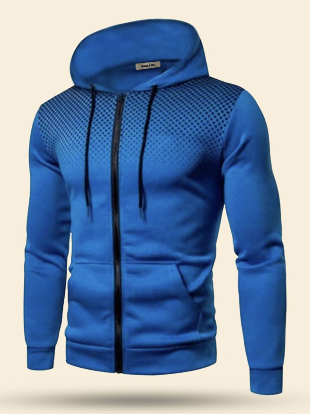 

StyleCast Men Abstract Printed Pure Cotton Sweatshirt, Blue