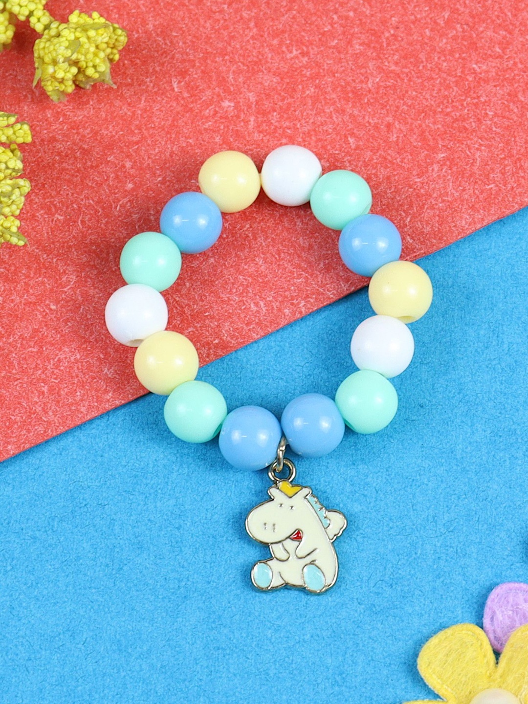 

Asthetika Kids Girls Charm Bracelet, Blue