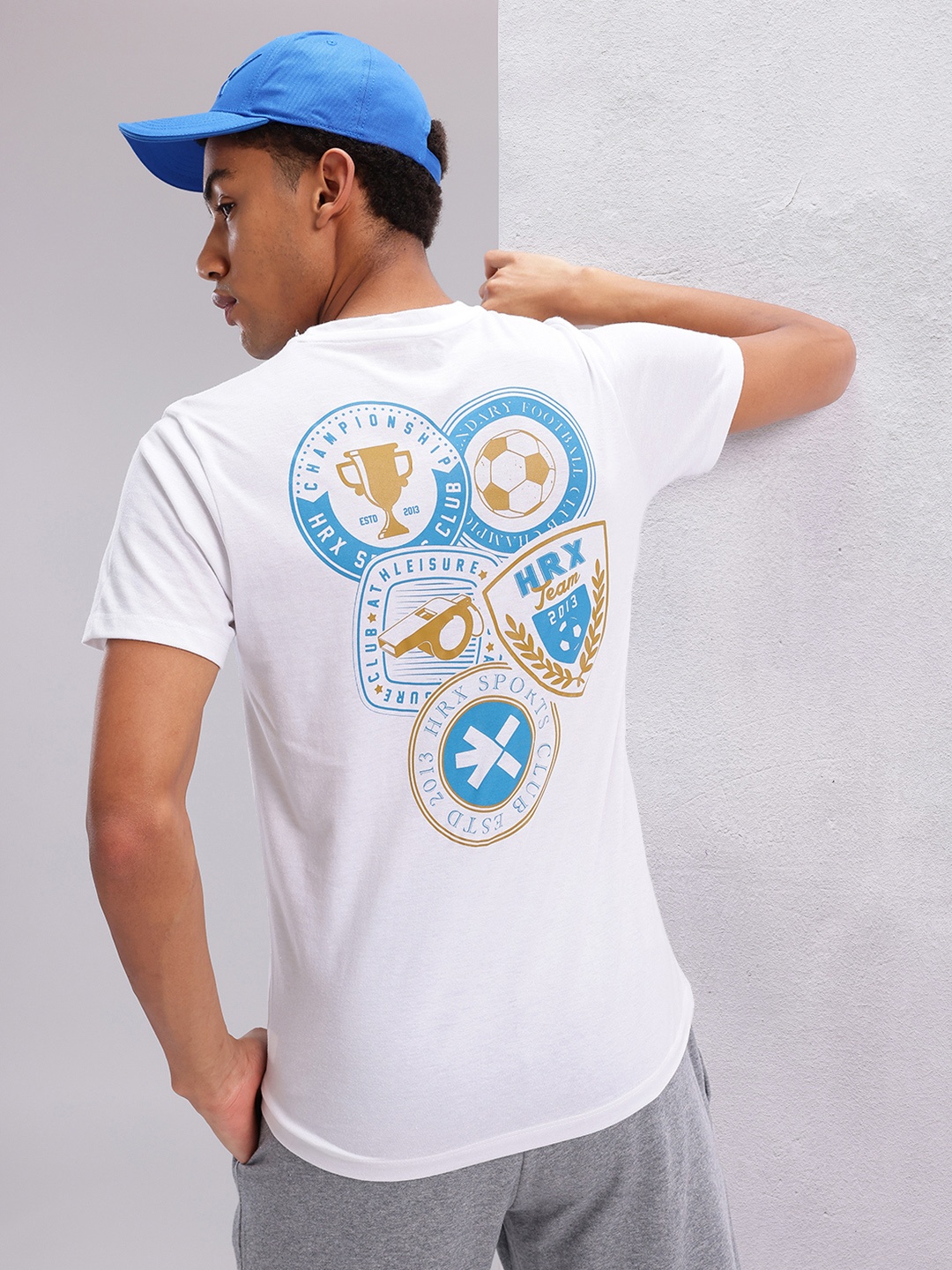 

HRX by Hrithik Roshan Graphic Printed Lifestyle T-shirt, White