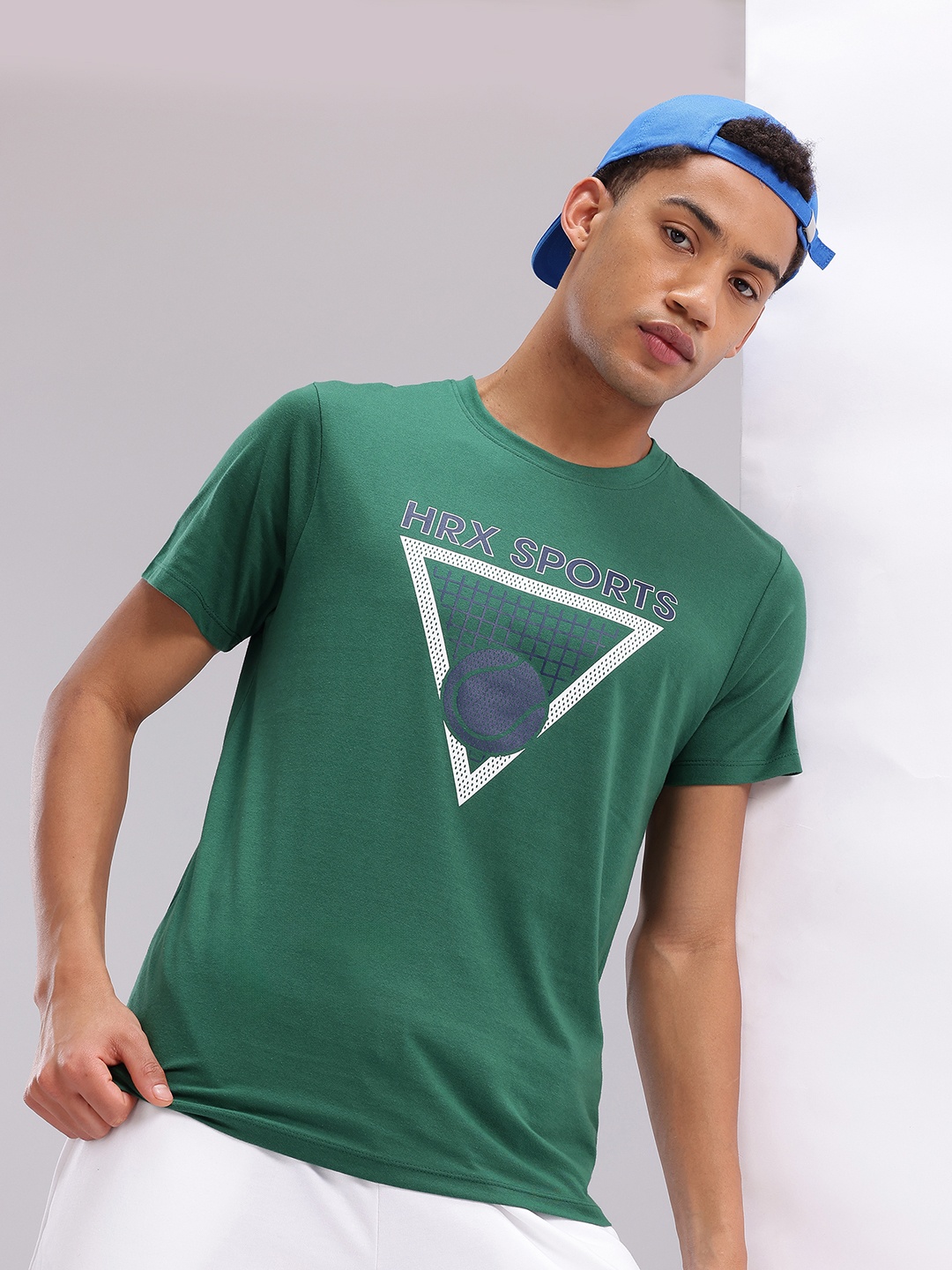 

HRX by Hrithik Roshan Printed Lifestyle T-shirt, Green
