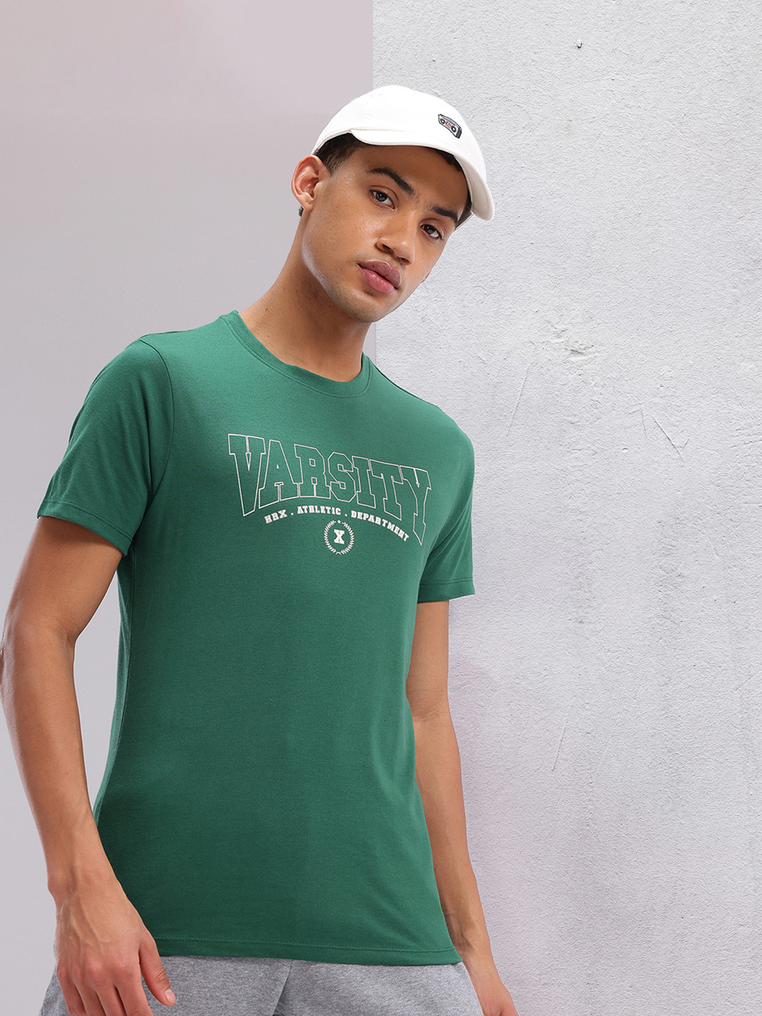 

HRX by Hrithik Roshan Printed Lifestyle T-shirt, Green