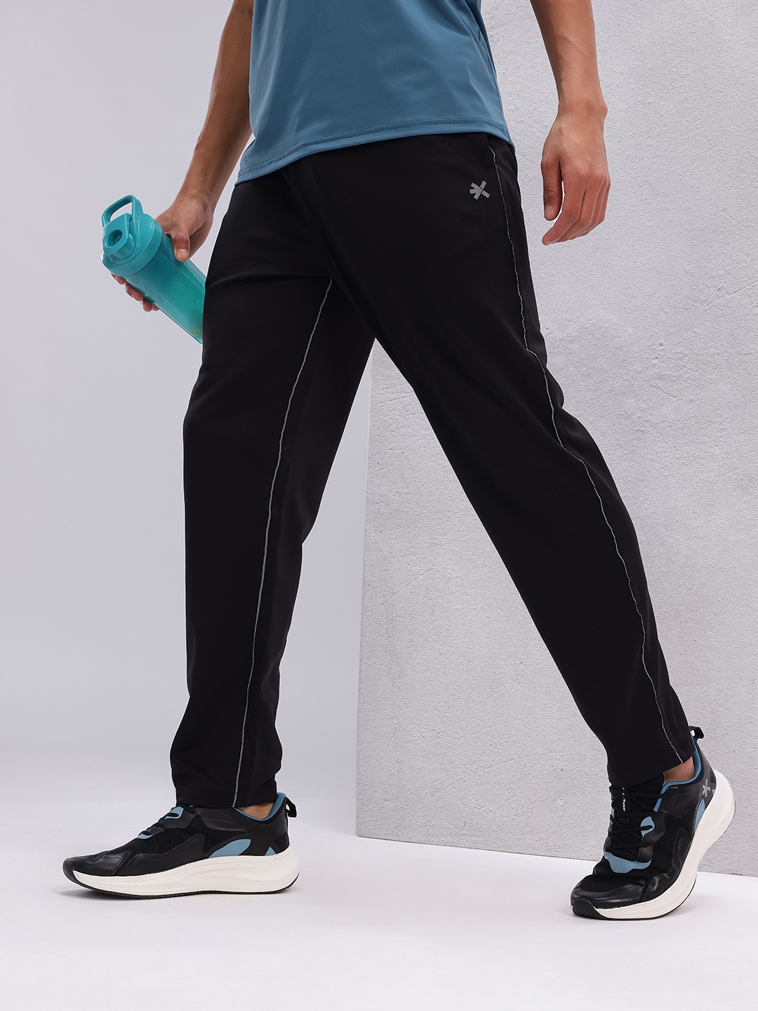 

HRX by Hrithik Roshan Men Running Track Pants, Black