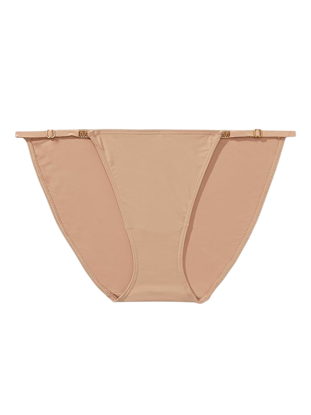 

Victoria's Secret Women Low Rise Adjustable String Bikini Briefs, Beige