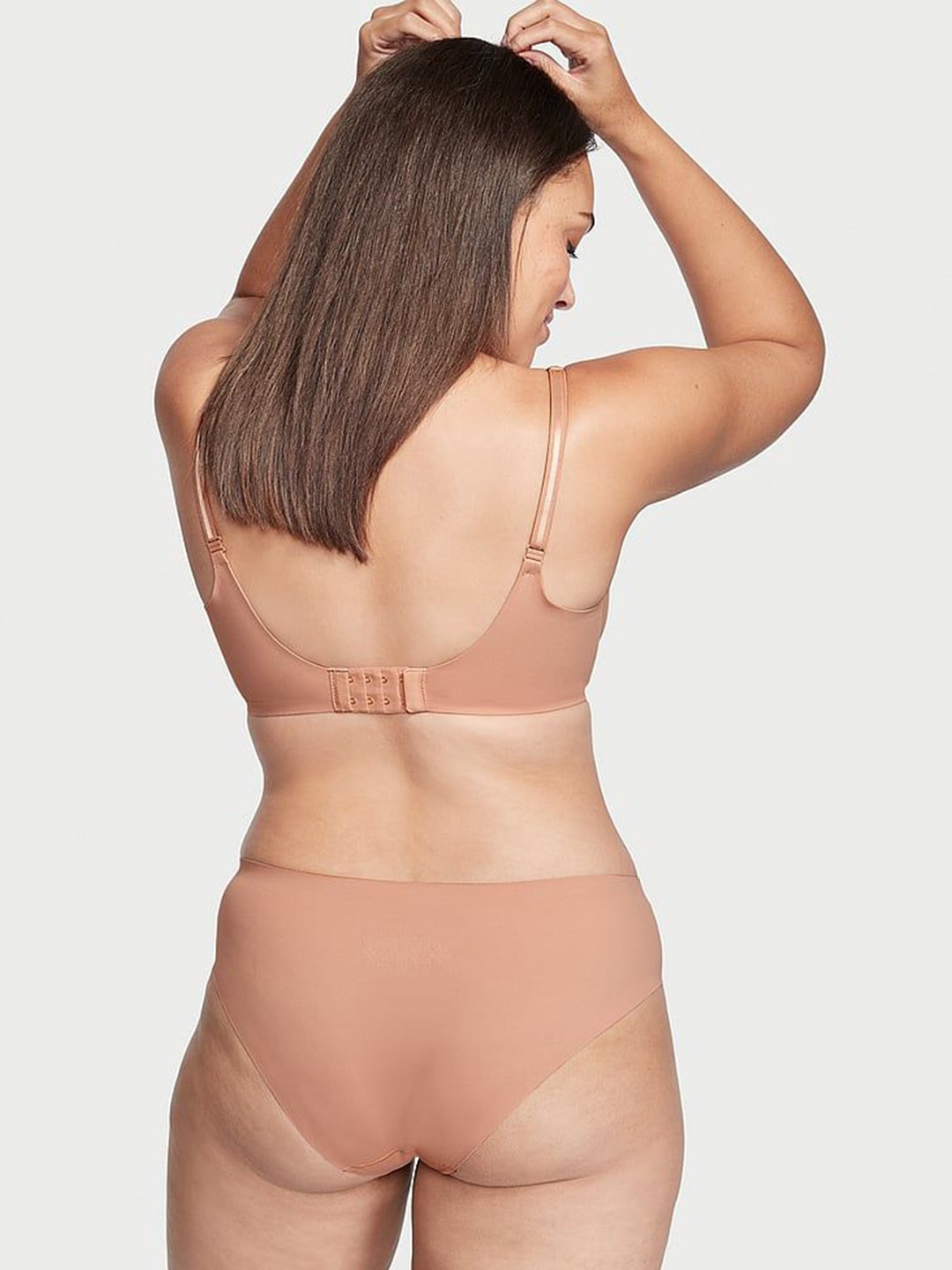 

Victoria's Secret Women Low Rise Hiphugger Briefs, Beige