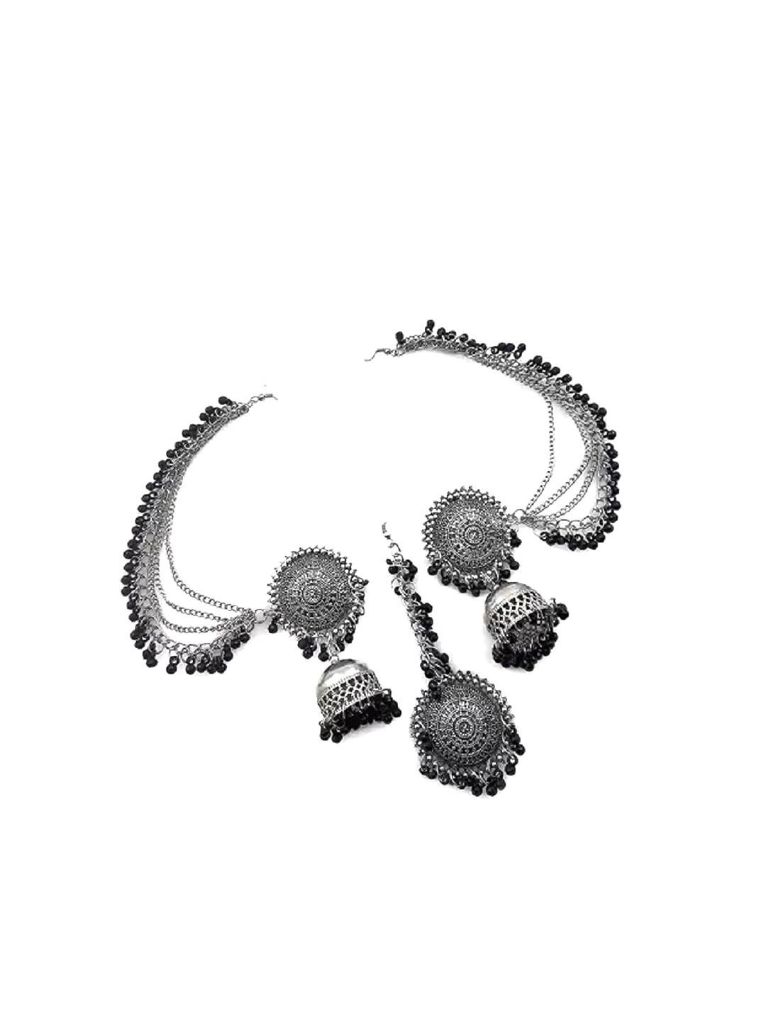 

JMBW INTERNATIONAL Earrings, Black
