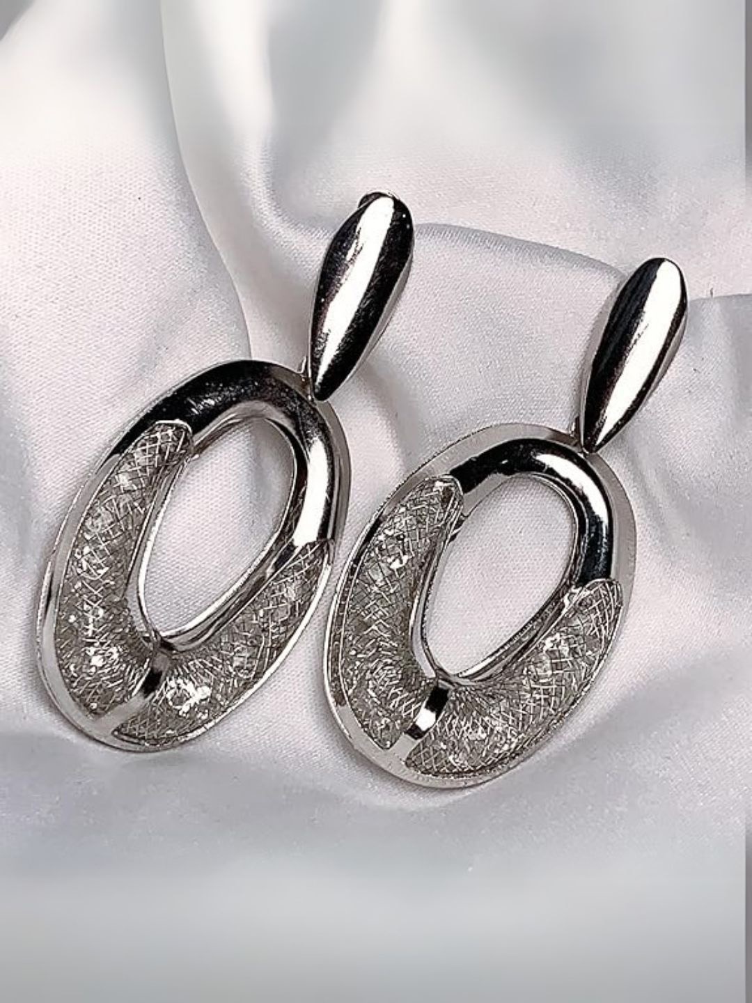 

I Jewels Earrings, Silver