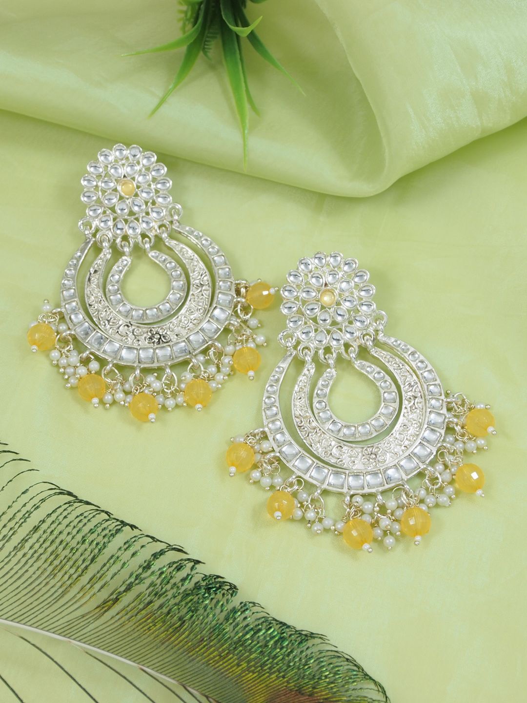 

I Jewels Earrings, Yellow