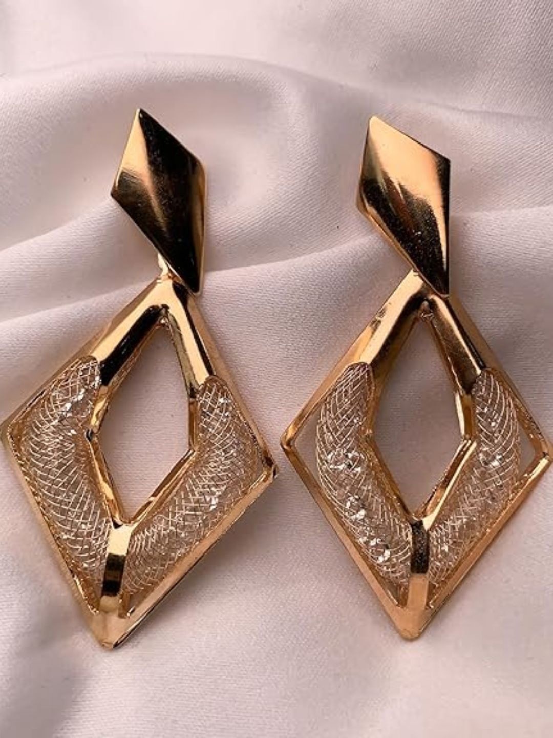 

I Jewels Earrings, Gold