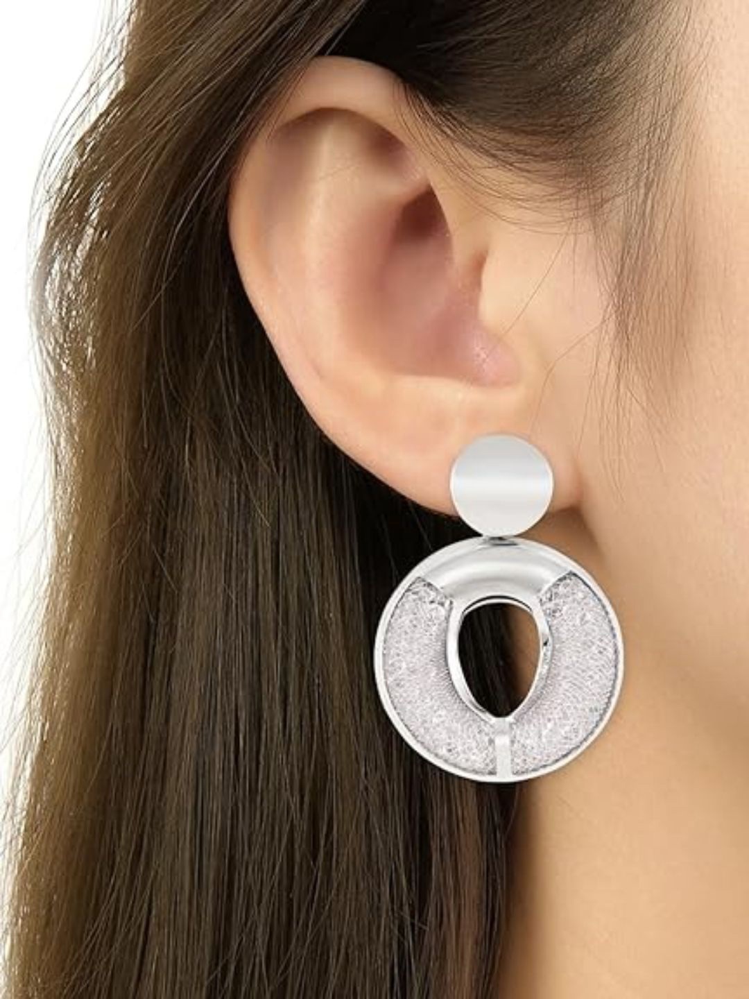 

I Jewels Earrings, Silver