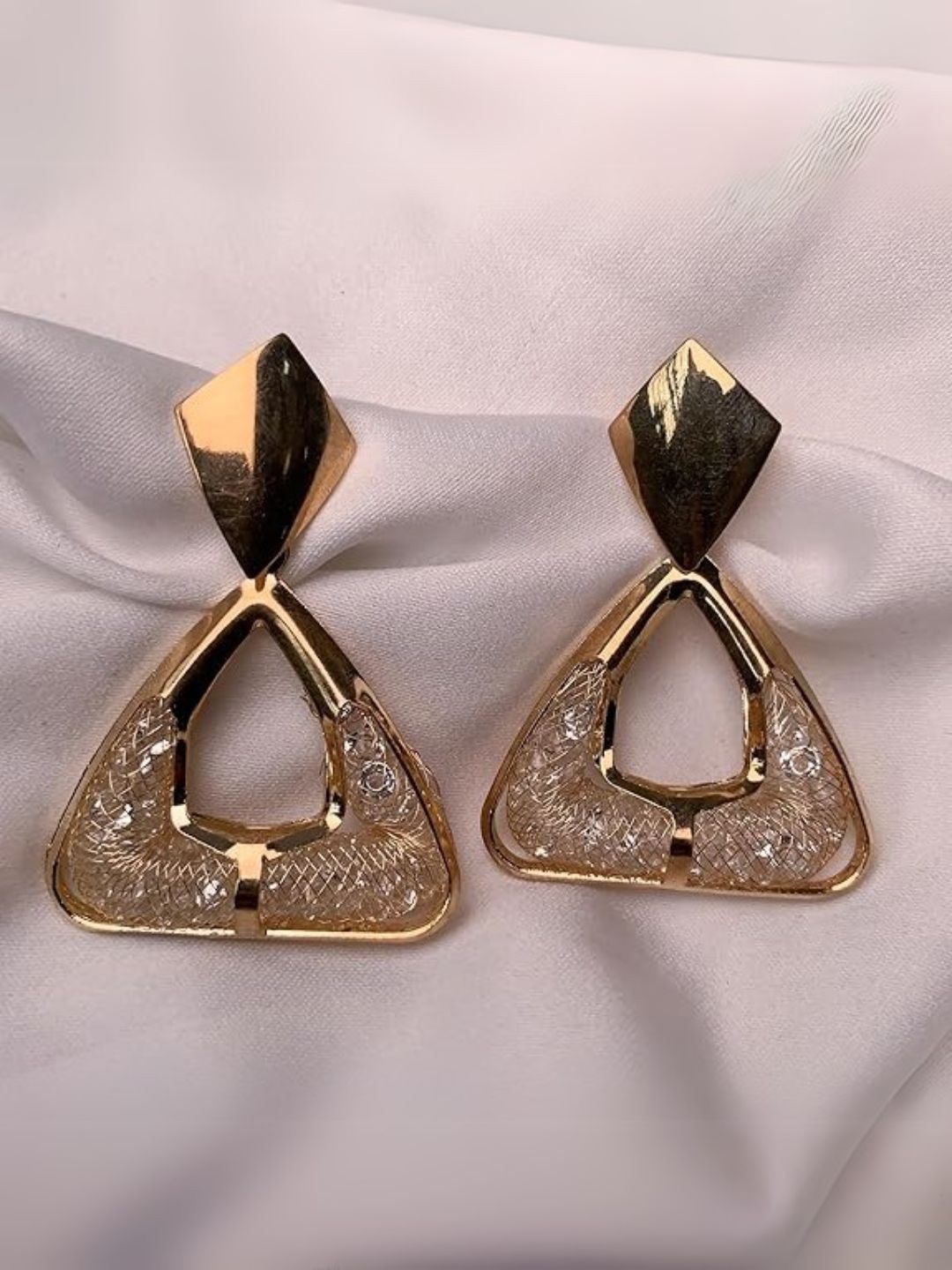 

I Jewels Earrings, Gold