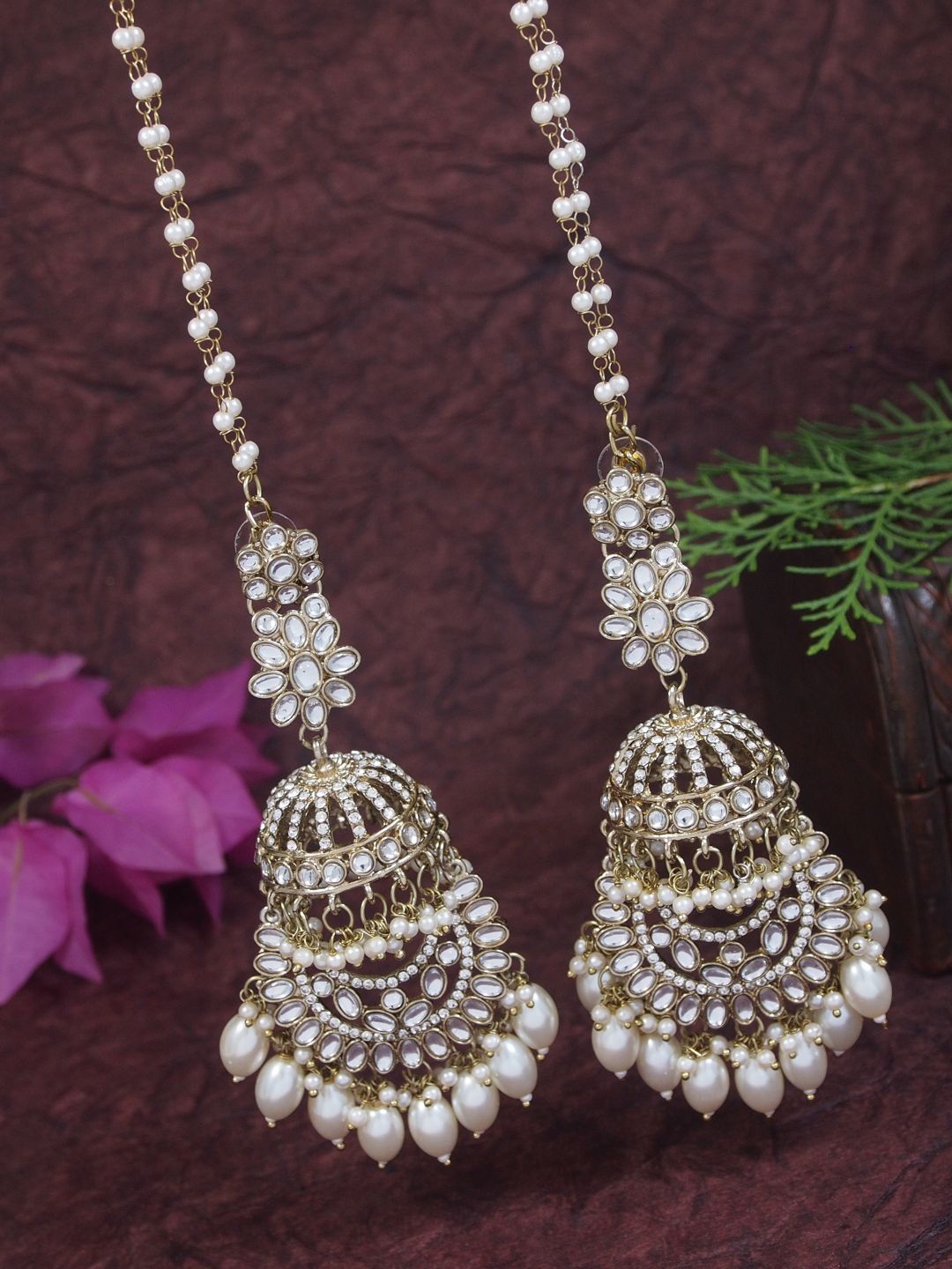 

I Jewels Earrings, White