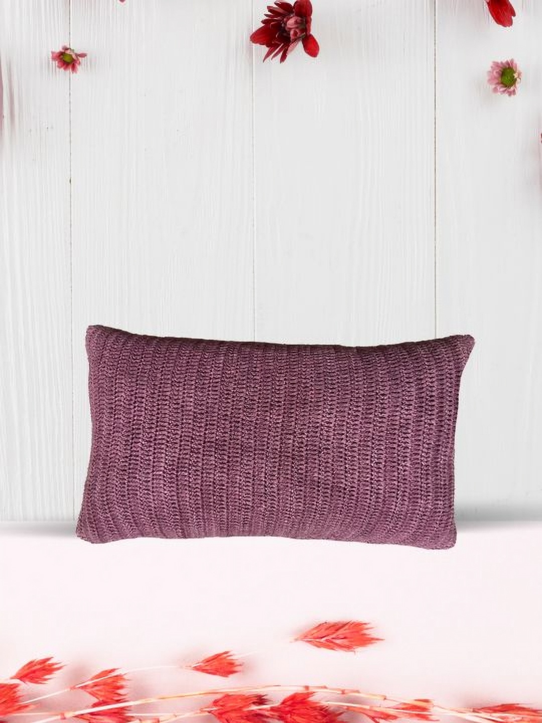 

SAJAVAT Maroon 1 Pure Cotton Rectangle Pillow Covers