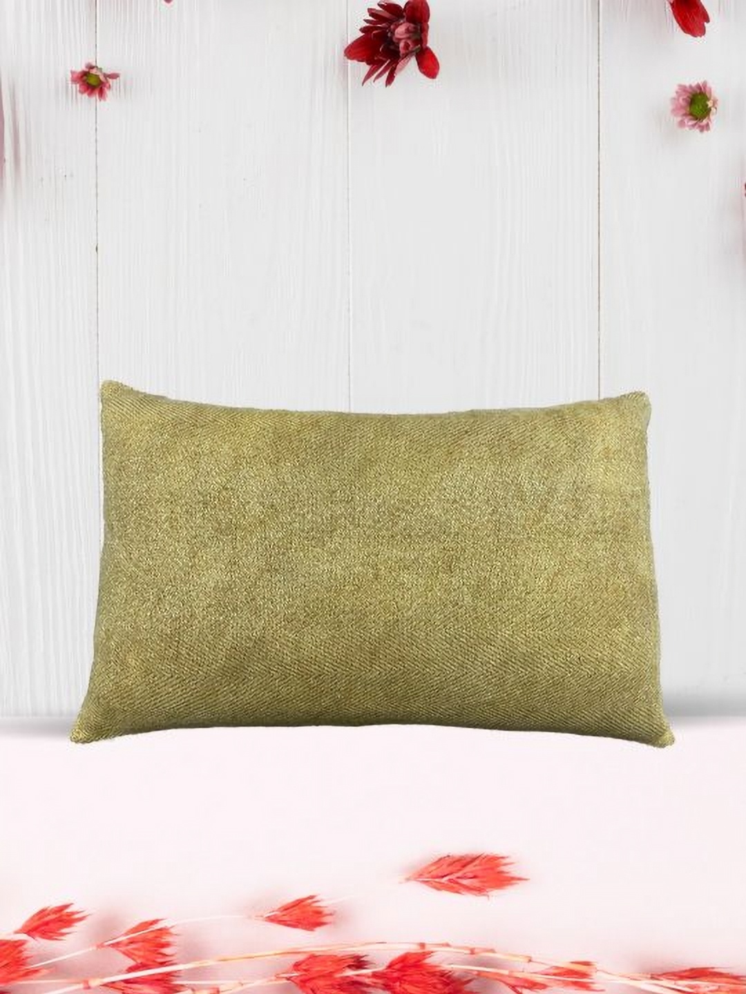 

SAJAVAT Yellow 1 Pure Cotton Rectangle Pillow Covers
