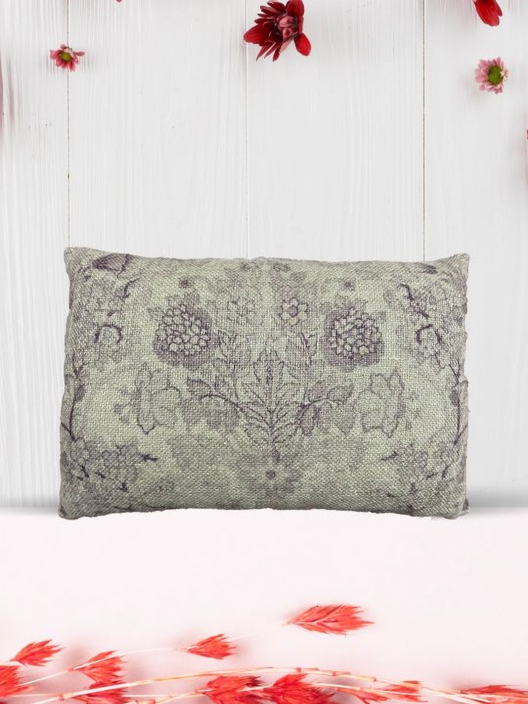 

SAJAVAT Beige 1 Pure Cotton Rectangle Pillow Covers