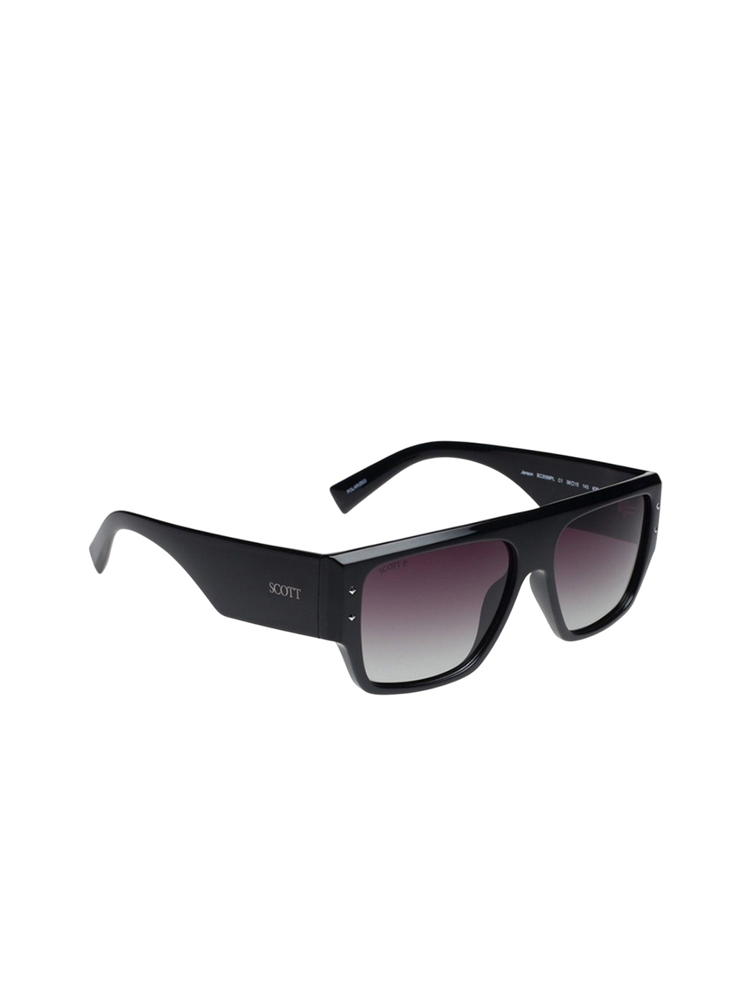 

SCOTT Men Square Sunglasses Wth UV Protected Lens Scott 3099PL Jenson C1 56, Purple