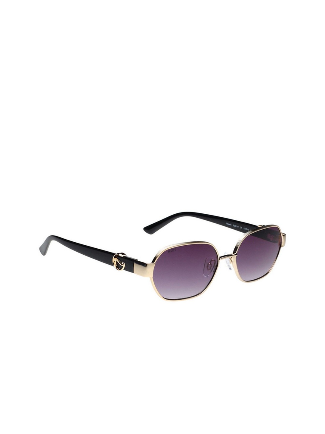 

SCOTT Women Rectangle Sunglasses with UV Protected Lens Scott 3119 Rosalie C4 57, Purple