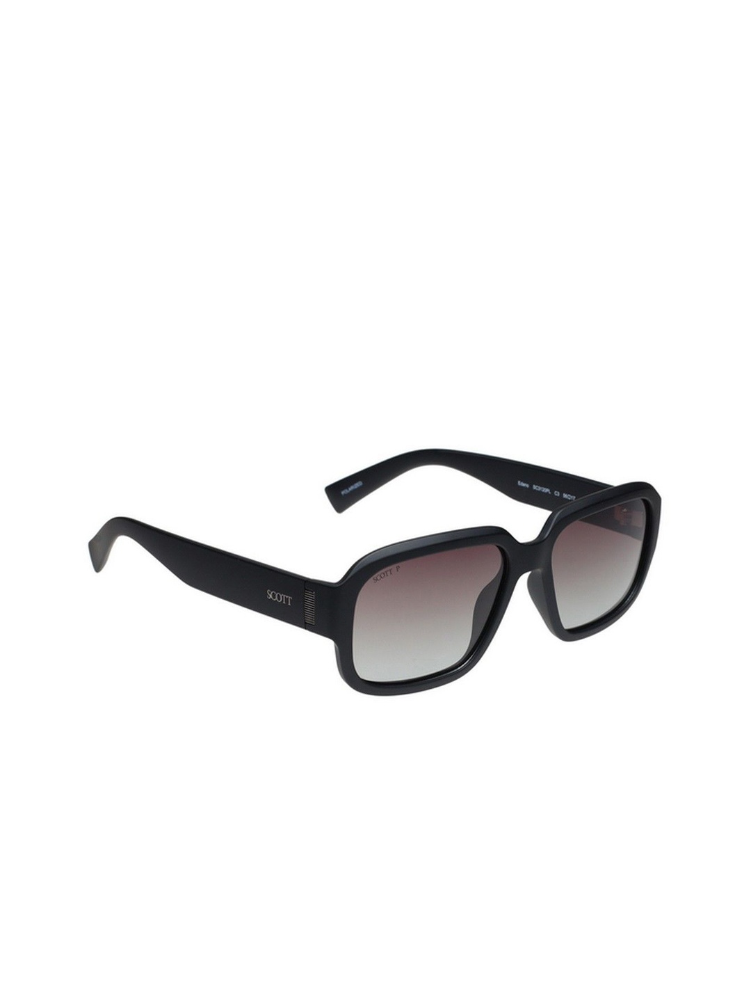

SCOTT Unisex Wayfarer Sunglasses With UV Protected Lens Scott 3120PL Edano C3, Brown