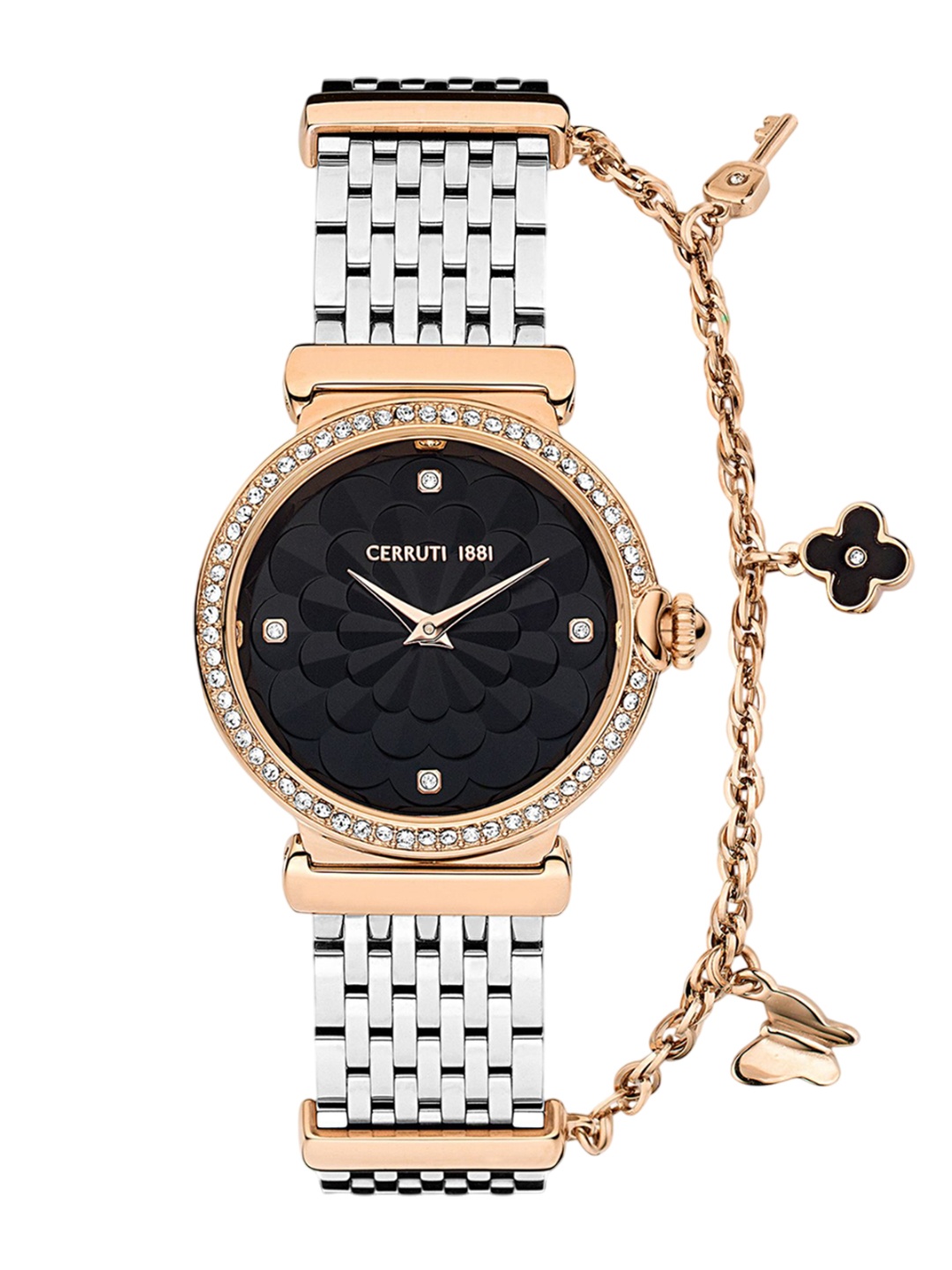 

Cerruti 1881 Women Dial & Stainless Steel Straps Watch-CECIWLG2226203, Charcoal
