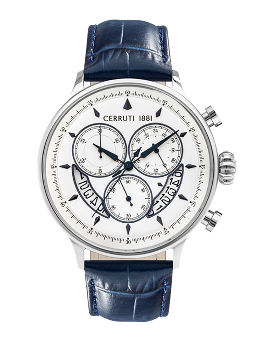 

Cerruti 1881 Men Dial & Leather Straps Watch CECRA26802, White