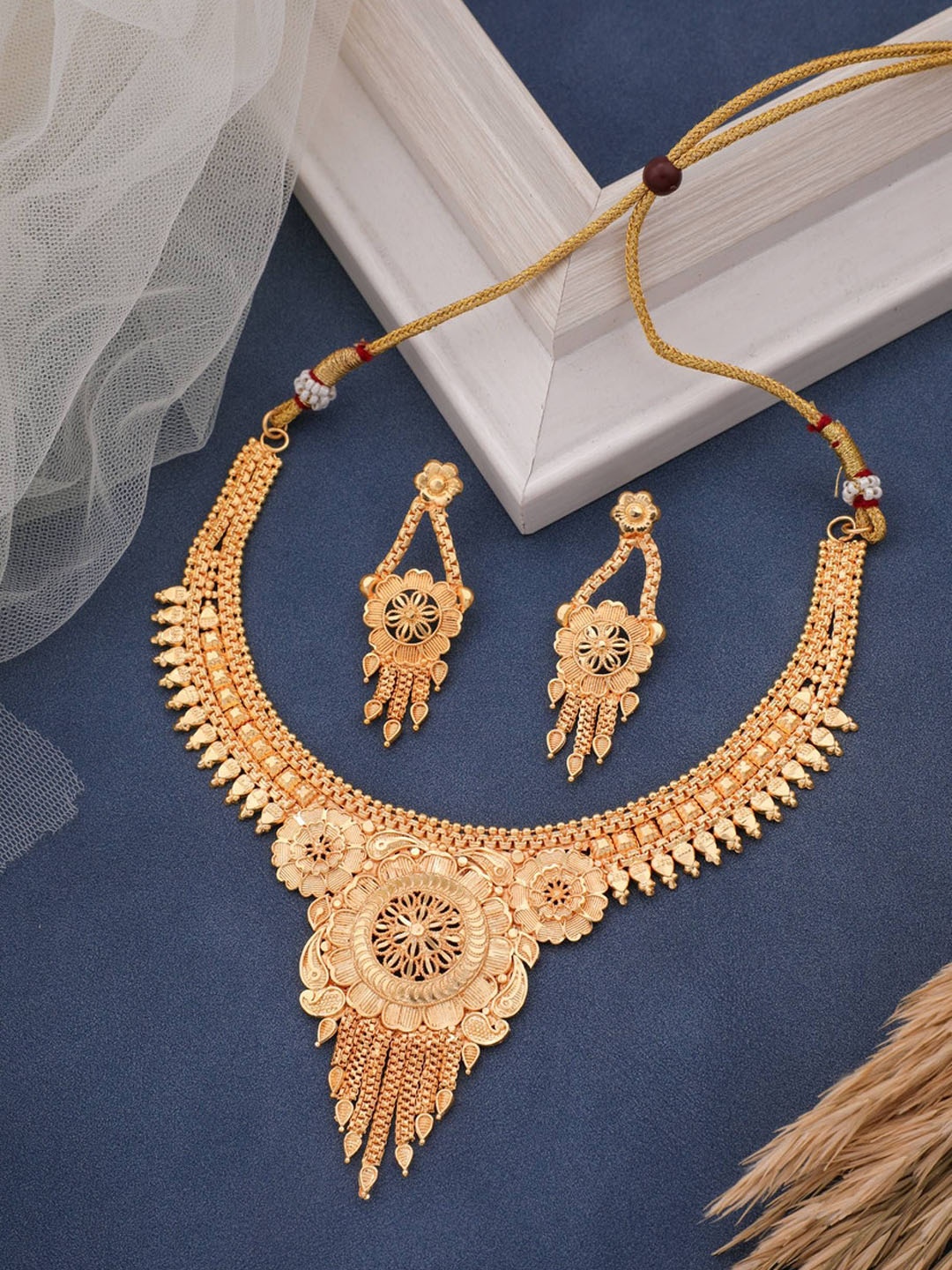 

TONOLIKA Gold-Plated Jewellery Set