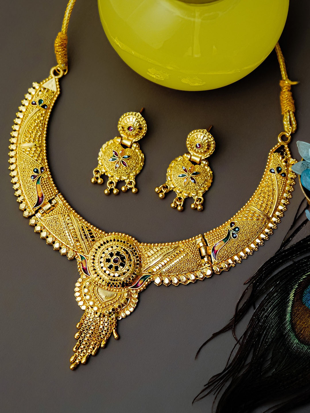 

TONOLIKA Gold-Plated Jewellery Set