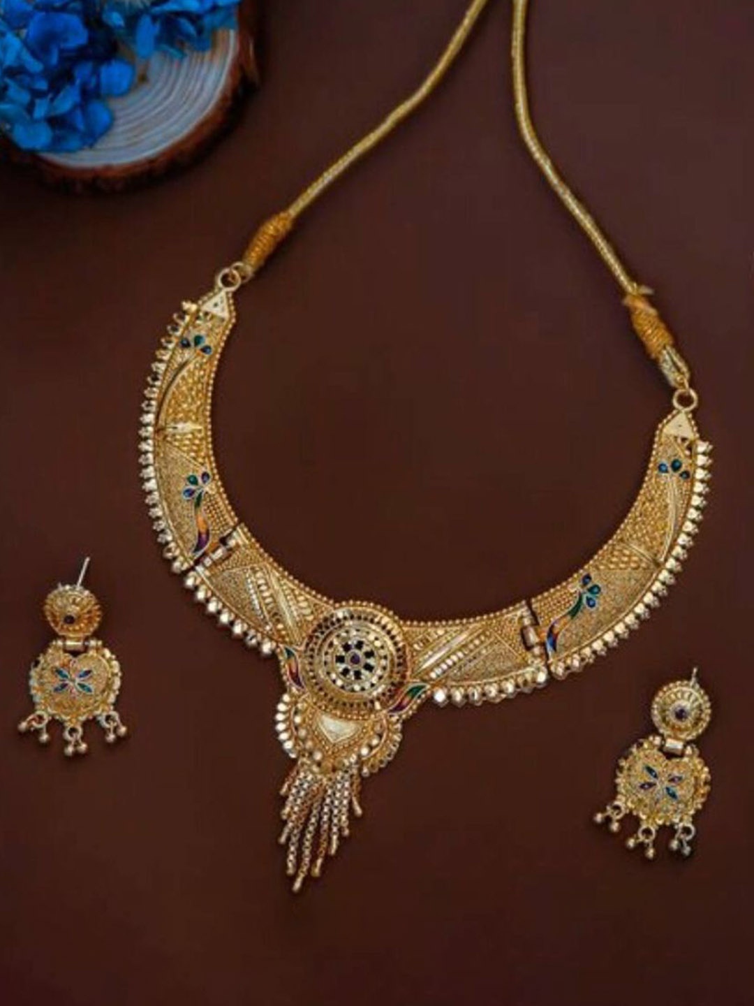 

TONOLIKA Gold-Plated Jewellery Set