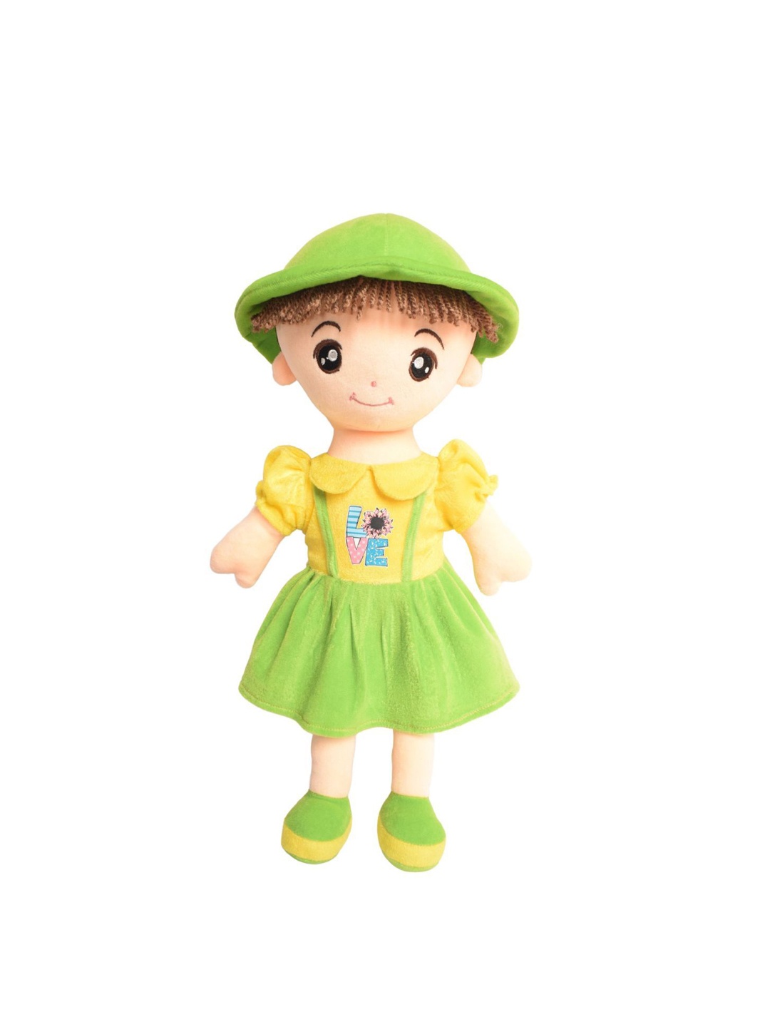 

EL FIGO Polyfill Filled Non-Allergic Doll Soft Toys and Dolls, Green