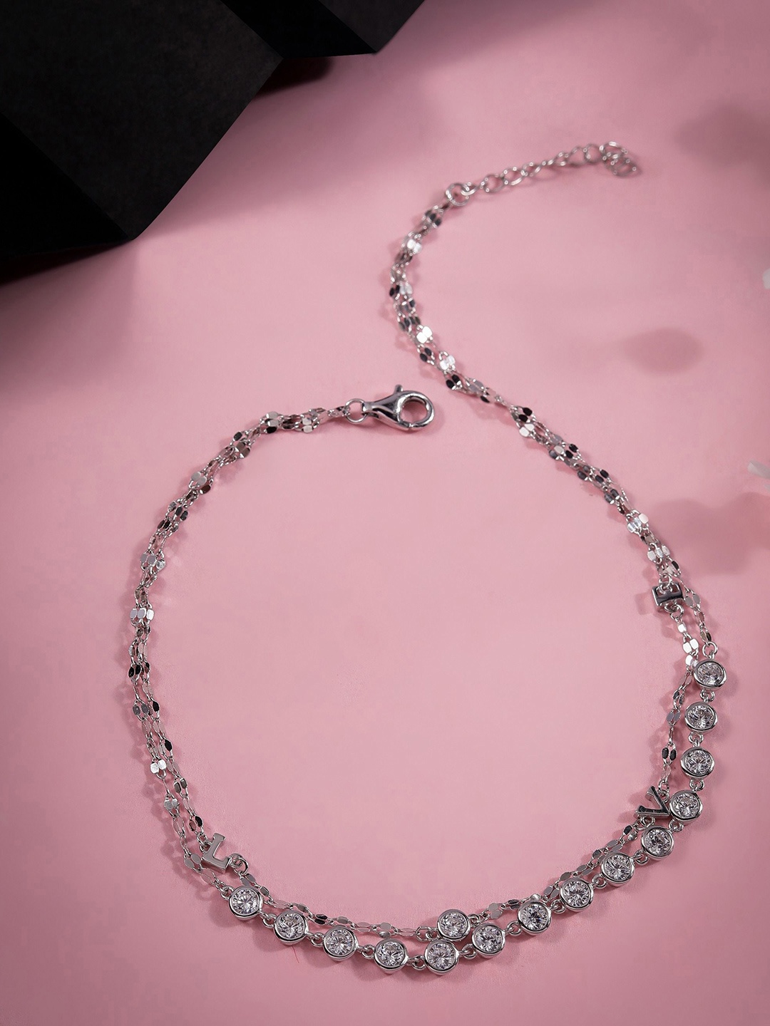 

DIAVO Anklet, Silver