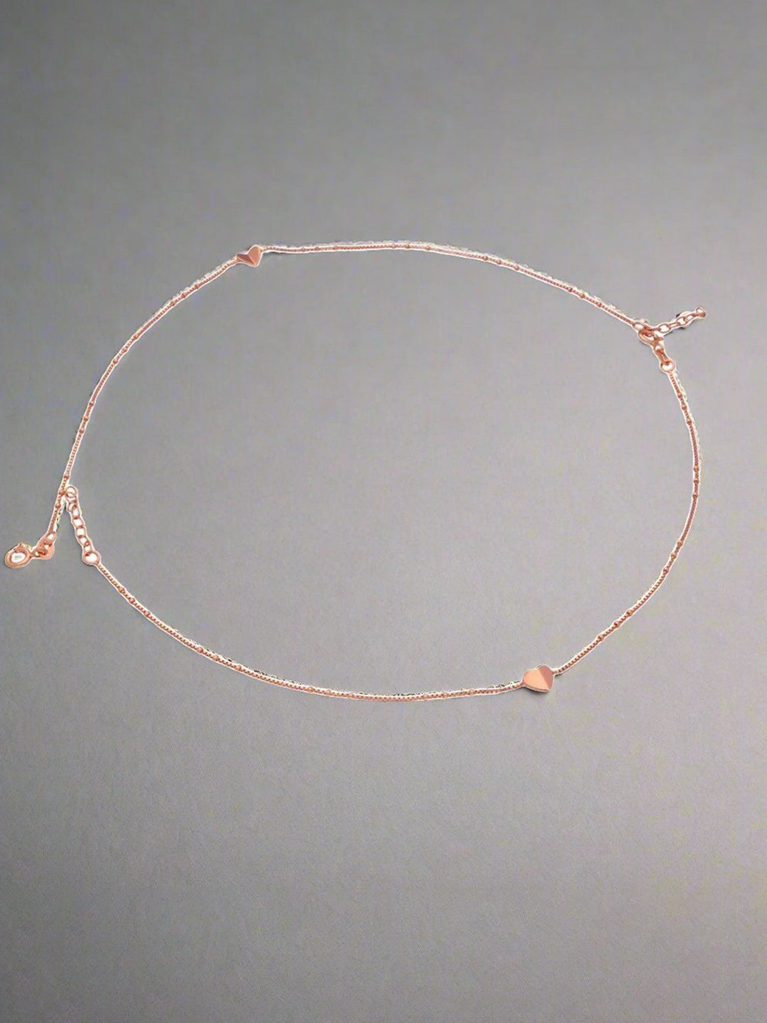 

Luxevogue Rose Gold-Plated Anklet