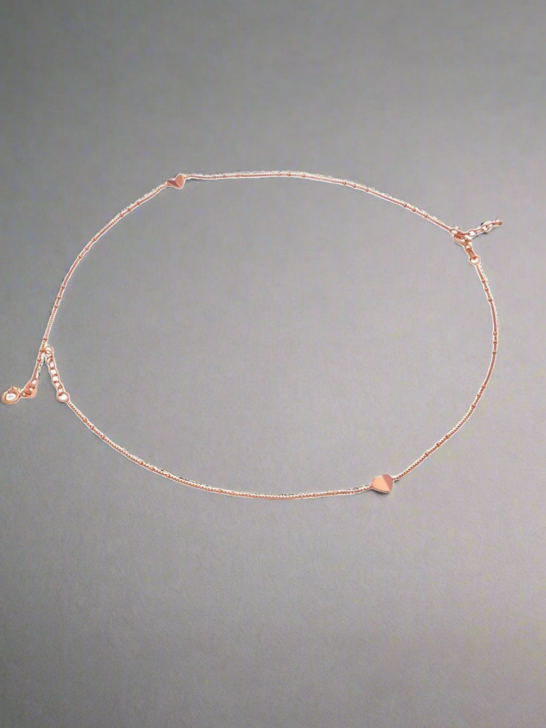 

Luxevogue Rose Gold-Plated Anklet