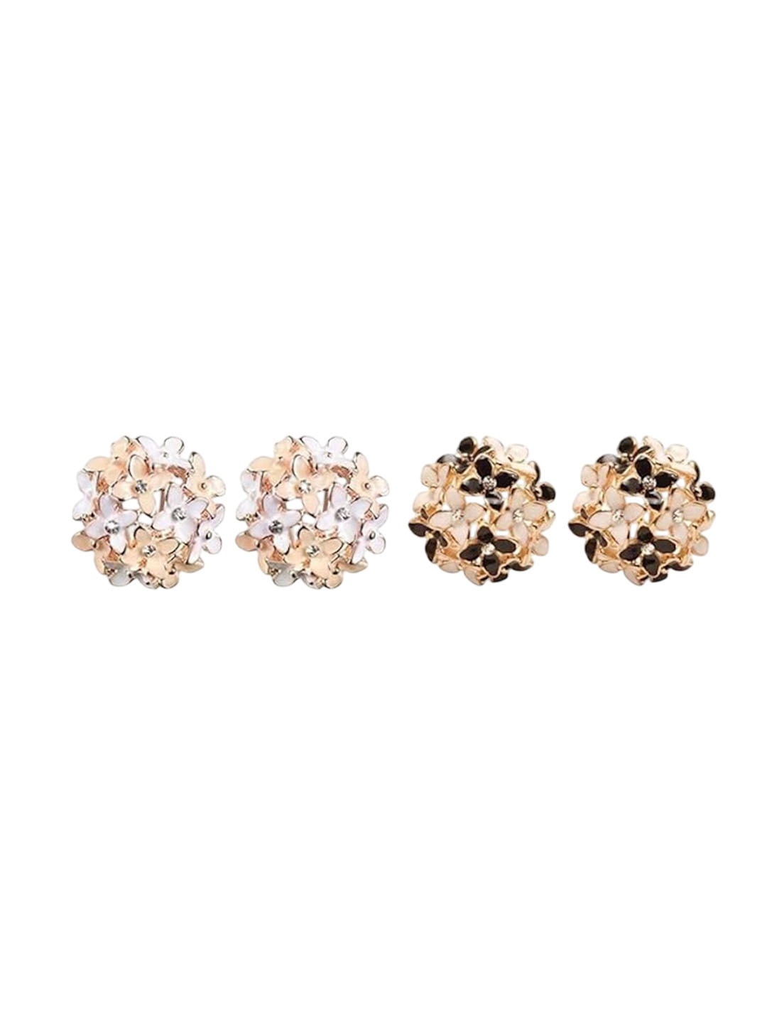 

Nilu's Collection Contemporary Studs Earrings, Multi