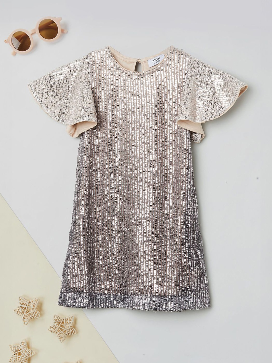 

max Dress, Gold