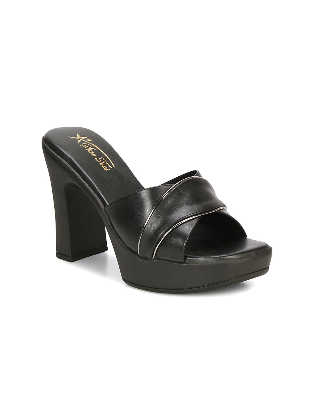 

STARTOES Women Platform Sandals, Black