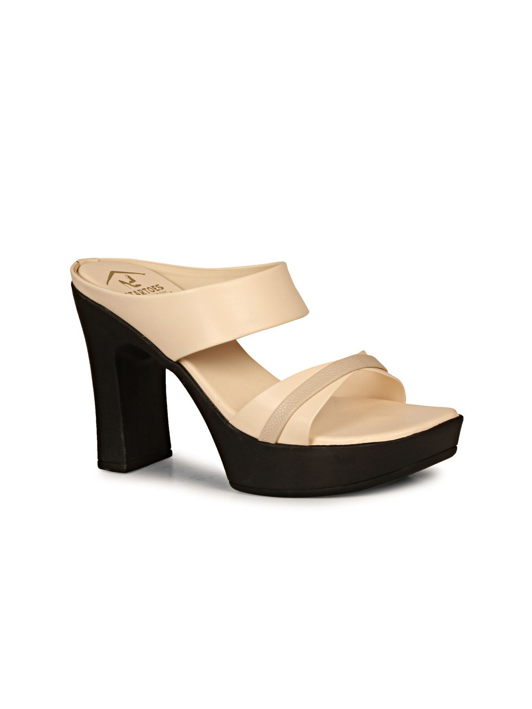 

STARTOES Women Open Toe Platform Sandals, Cream