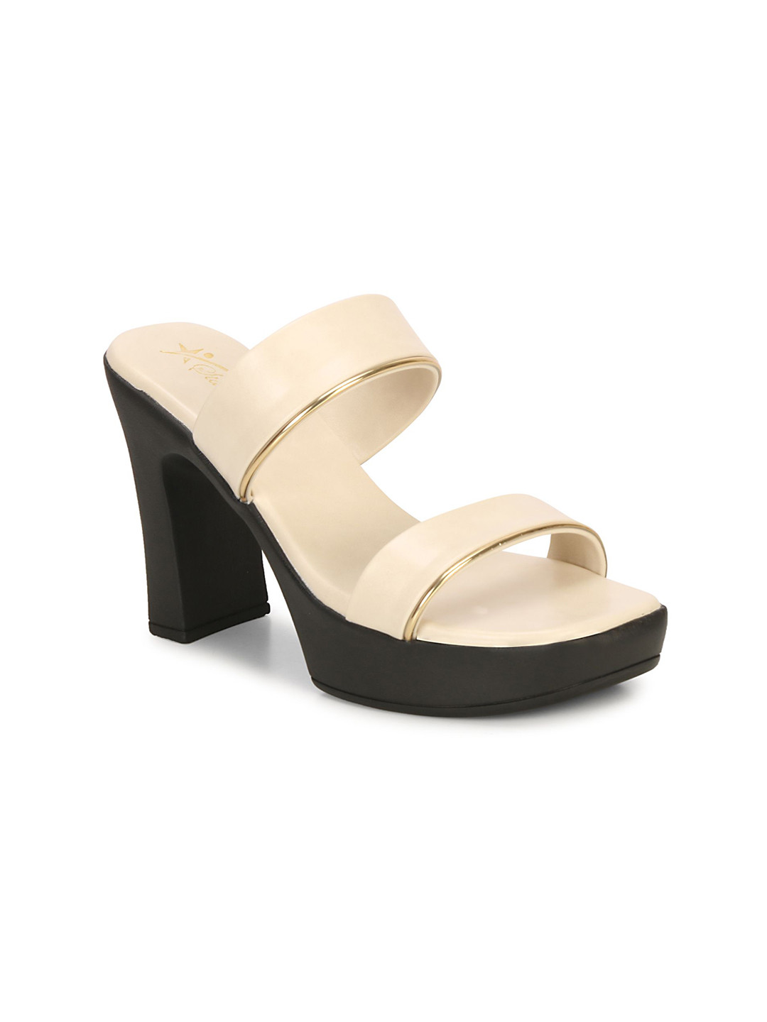 

STARTOES Platform Sandals, Cream