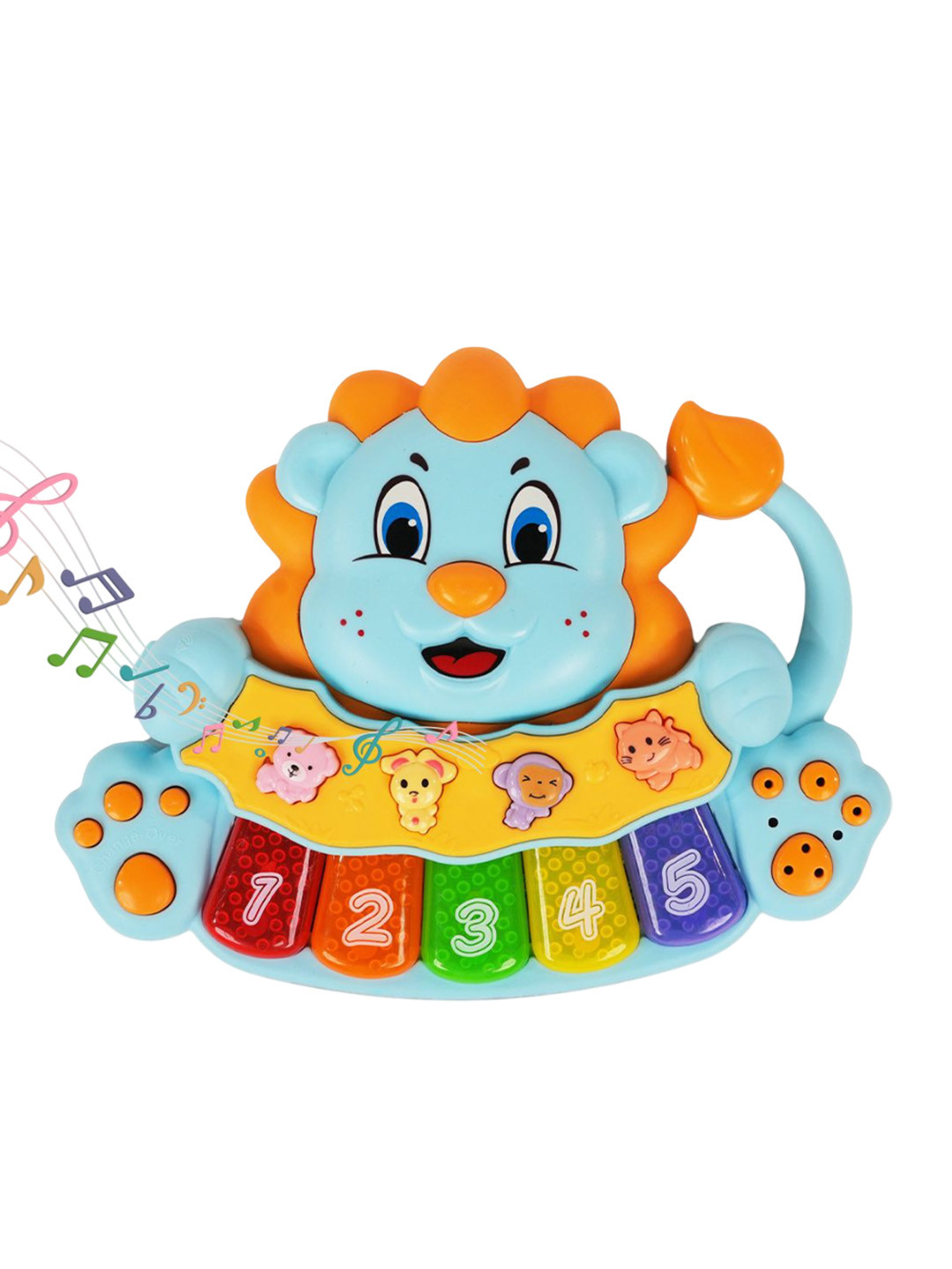 

WEMBLEY Kids Giraffe Piano Musical Toys, Blue